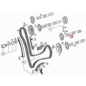 Mercedes W203 W209 W221 Sprinter Viano 320cdi 350cdi OM642 Motor Eksantrik Mili A6420502801